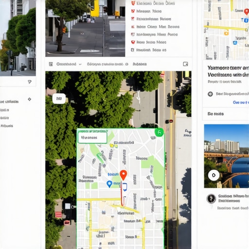 Google Maps profile with reviews and photos for Oakland business