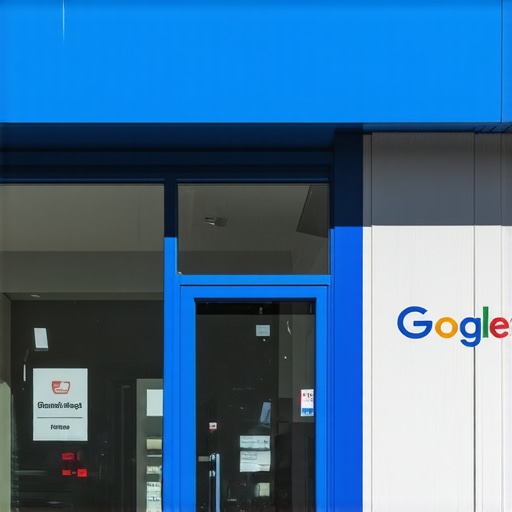 A well-optimized Oakland storefront with vibrant signage and positive customer reviews