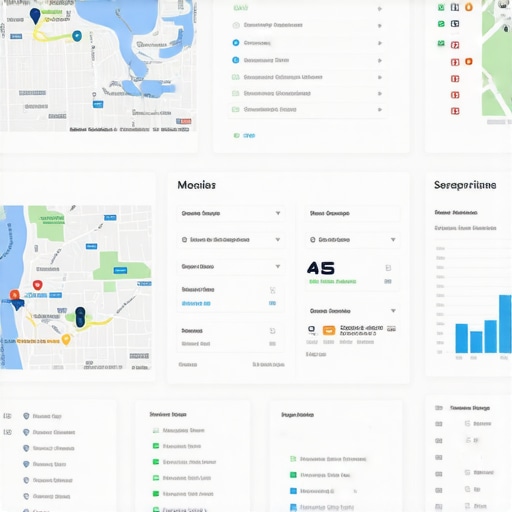 Hands-on with Local SEO Tools in Oakland Person analyzing SEO analytics on a laptop with Oakland cityscape in the background