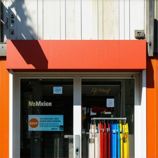 Colorful storefront in Oakland with community presence and signage