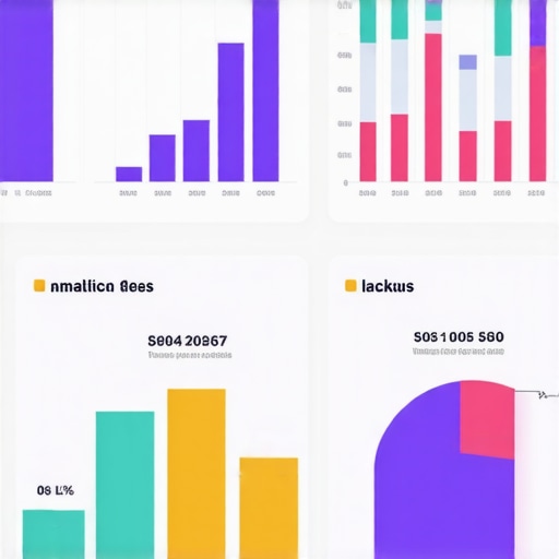 A screen displaying analytics and metrics for local SEO performance in Oakland