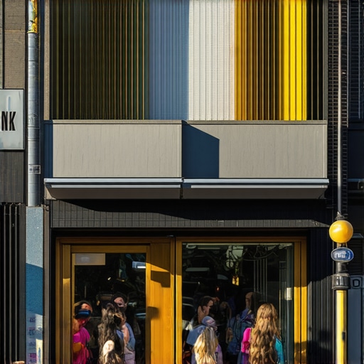 A vibrant Oakland shopfront in a lively neighborhood