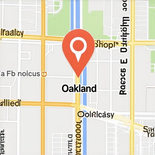 The specific location signal that puts Oakland shops at the top of map results